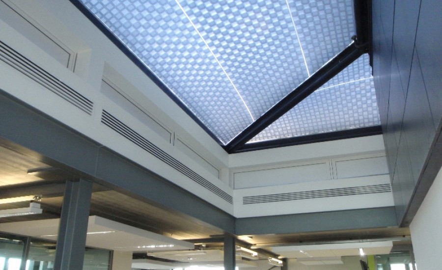An example of active fritting from Architen Landrell's portfolio https://www.architen.com/projects/lancaster-university-iss-building/
